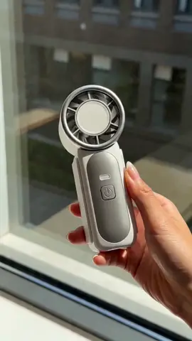 STOP scrolling if you hate hot days! 🌬️ This bladeless fan is *chef's kiss* 🔥 6 speeds, USB rechargeable, and fits in your pocket. #DealsforYouDays #PortableFan #TikTokMadeMeBuyIt #CoolingEssential #TravelMustHave