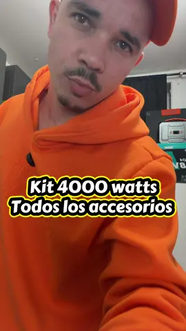 ⚡ Inversor de 4000W para alimentar múltiples equipos al mismo tiempo. 🔋 Batería de 5000Wh de almacenamiento para largas horas de respaldo. ☀️ Compatible con paneles solares para máxima eficiencia energética. 🏠 Ideal para hogares, negocios y zonas con apagones frecuentes. 🔌 Incluye todos los accesorios necesarios para una instalación completa. 🧊 Puede alimentar neveras, ventiladores, televisores, luces y más. #EmergencyPower #BatteryStorage #SuperOferta #CubaEnergy #SolarKit 