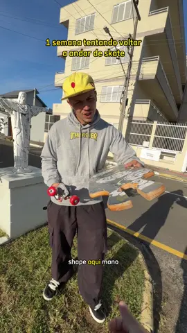 1 mês tentando voltar a andar de skate🥹🛹. Dia 219 tentando bater 2M. #tiktokesportes #humor #skate 