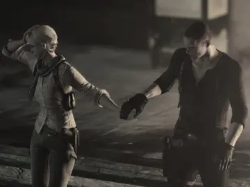 them with this song 🤏🏻 #jakemuller #sherrybirkin #fyp #residentevil #residentevil6 
