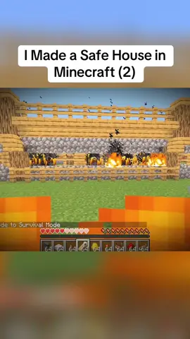 I Made a Safe House in Minecraft (2)