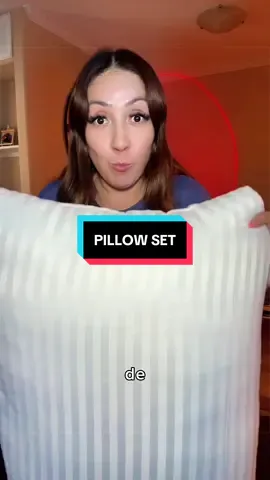 Pillow set for bedding #pillowset #dealsforyoudays #tiktokshopcreatorpicks 