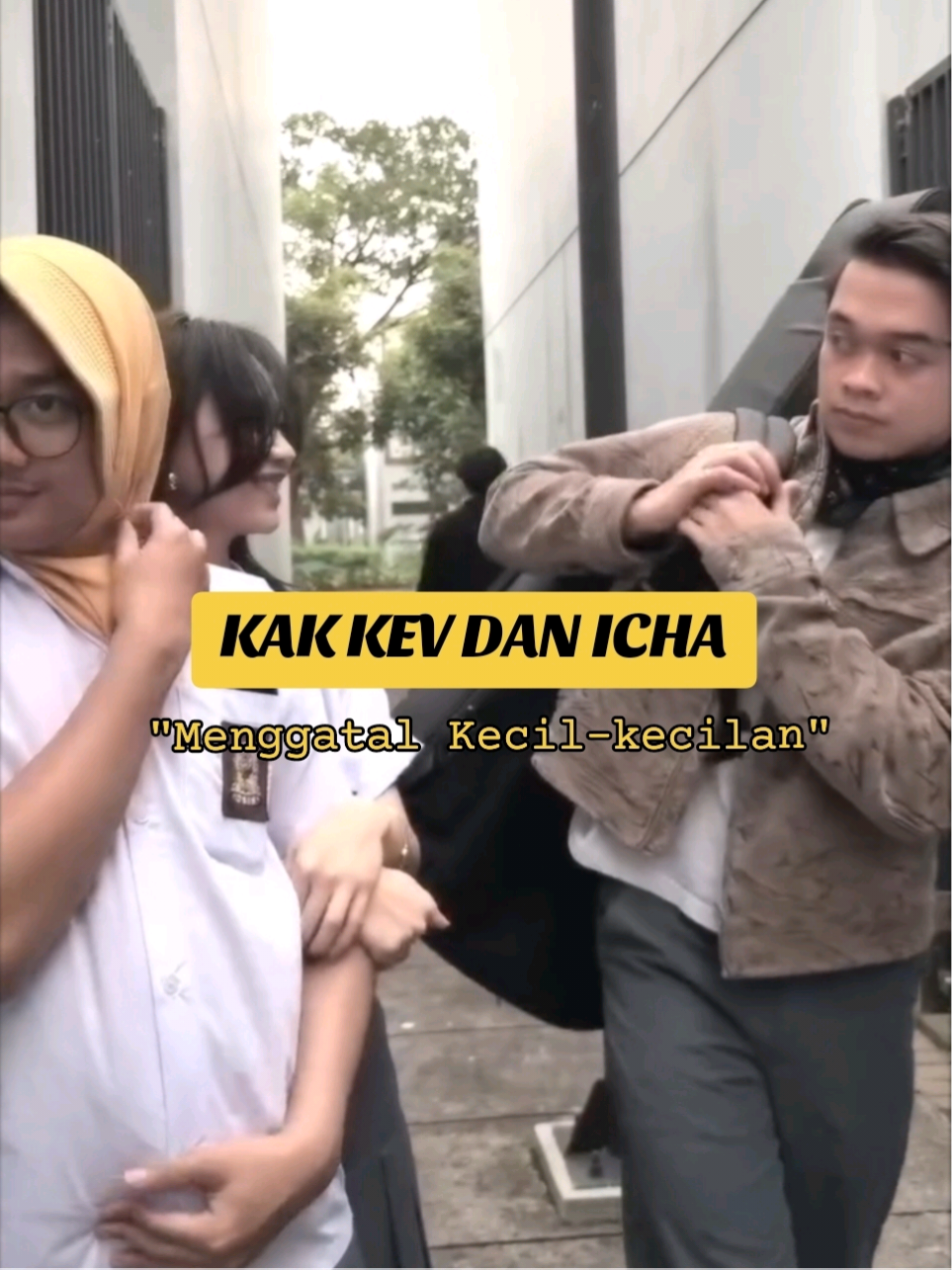 ketika ke cegilanmu didukung sama temen-temenmu😆 #kev #kakkev #NPD 