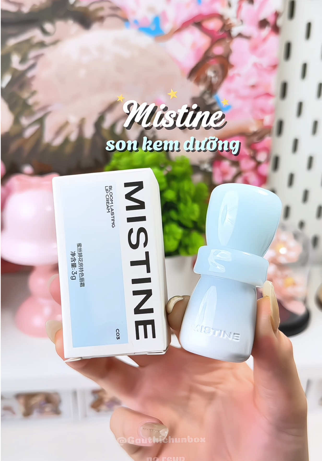 Son dưỡng Mistine có màu🫧💖🛍️💞✨ #mistine #mistinevn #sonduong #sonduongcomau #fyp 