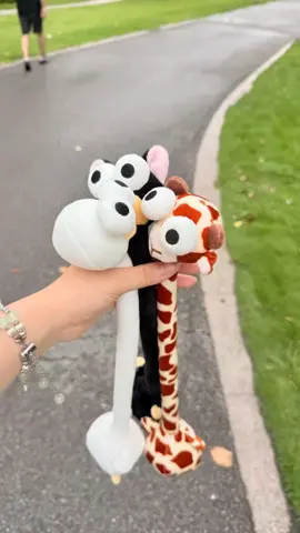 Derpy Animal Plushies with Extra-Long Necks#plush #plushies #usa #plushtoy 