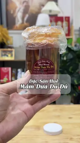 Mắm dưa đu đủ đặc sản Huế hộp 500gr #mamdua #mamduadudu #dacsanhue #mamdudu #quyetchinhai 