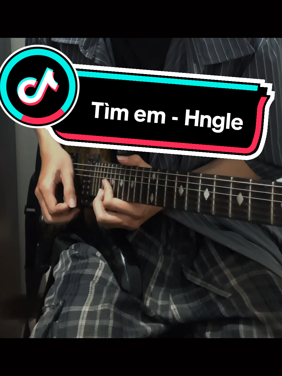 tìm em - Hngle ft Bảo Anh guitar cover #xuhuong #guitartok #timem #hngle #guitarcover 