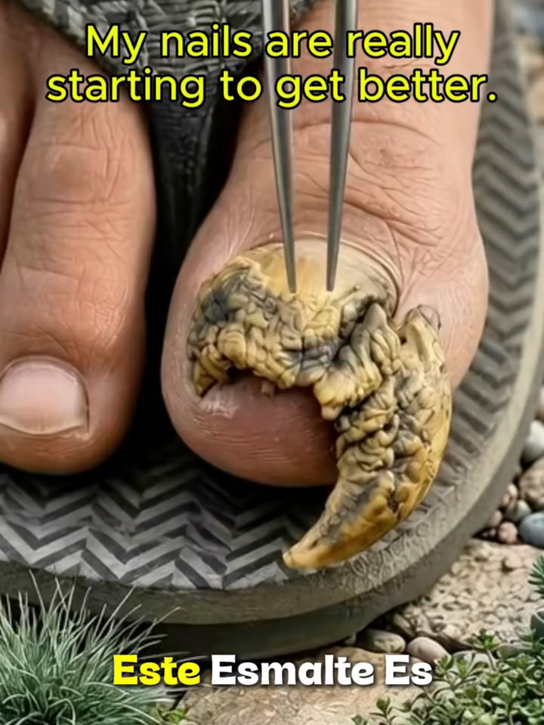 Un discreto lápiz para el cuidado de las uñas que devuelve gradualmente a las uñas de los pies un estado saludable y natural.#NailPencil #FootCare #ImproveYellowNails #DamagedToenails #YellowedToenails