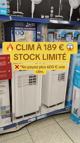 😱 Qui aurait cru trouver une clim à seulement 189 € chez Action ? Tu l’achèterais à ce prix ? 👇 #clim #action #bonplan #destockage #promotion