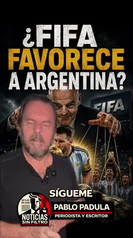 Ya dejen de decir que Argentina está siendo favorecido por la FIFA y quitarle méritos a un equipo que sale a la cancha a ganar. Aquí les explico la controversia. #FIFA #Argentina #Uruguay #Favoritismo
