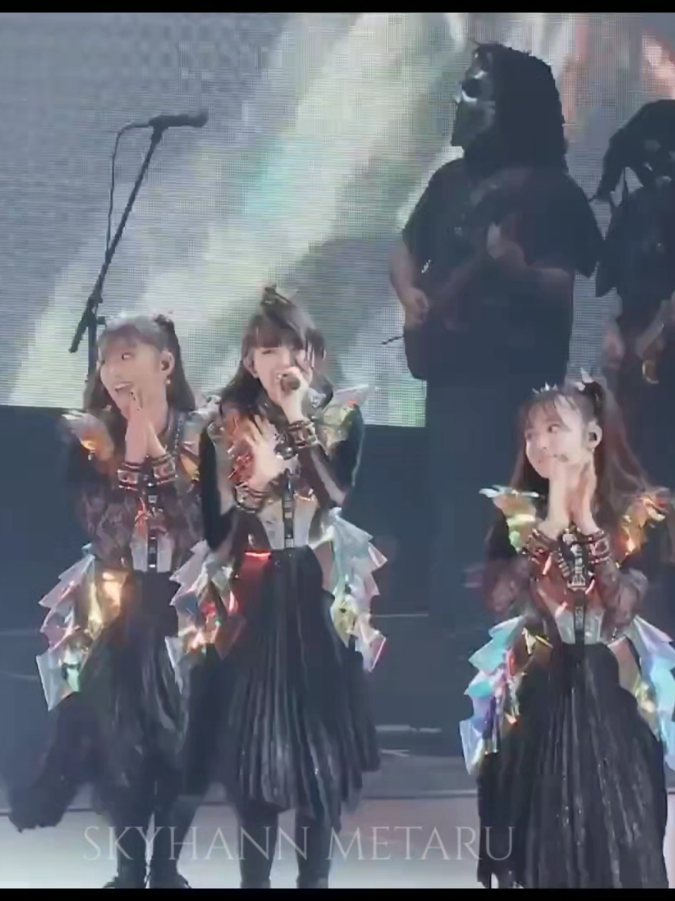 Doki Doki ☆ Morning — BABYMETAL 🦊🌸 Originally performed by BABYMETAL as a Sakura Gakuin sub-unit in 2010, this song marked their debut. ✨ The song that started it all. Live at LEGEND – MM 2024 #BABYMETAL #SUMETAL #MOAMETAL #MOMOMETAL #Kitsune