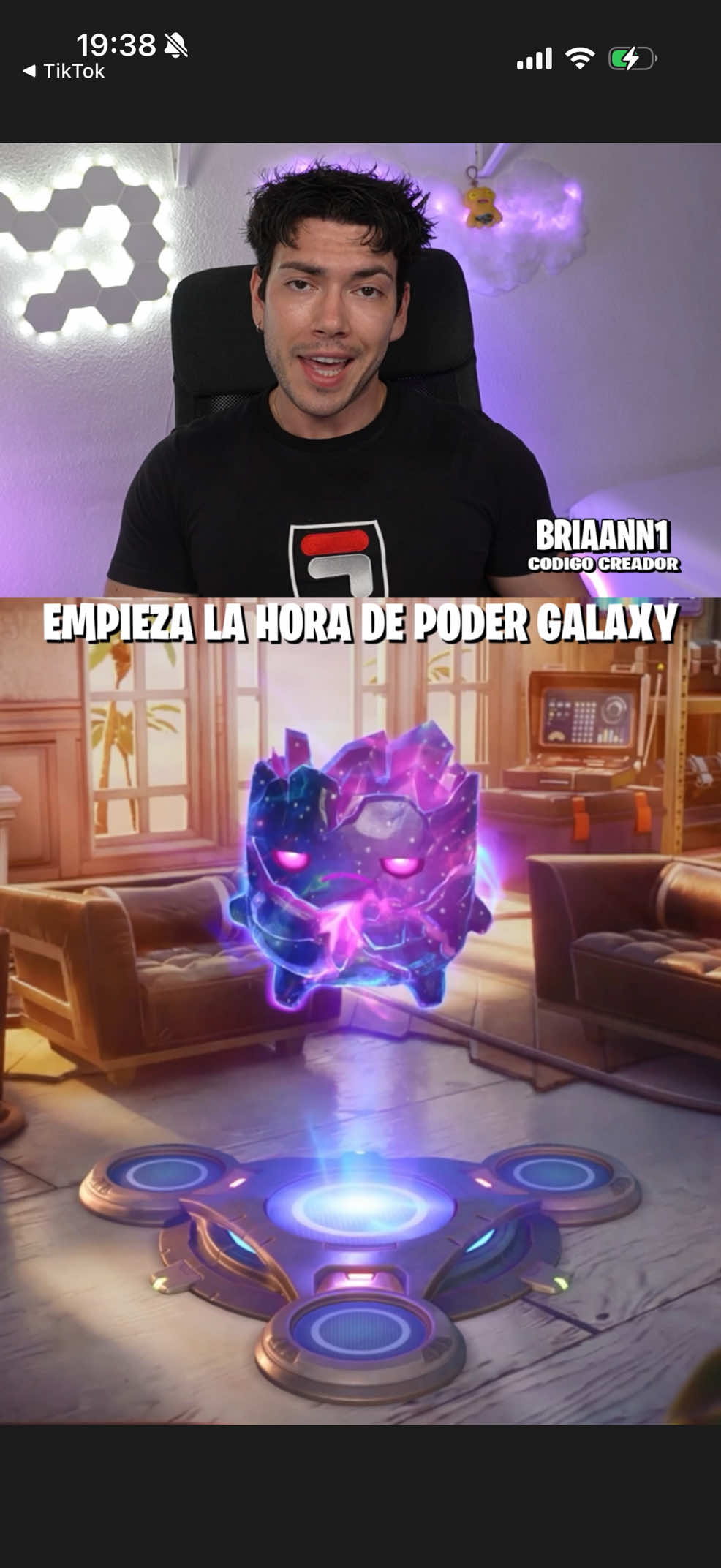 EMPIEZA la HORA de PODER GALAXY en FORTNITE  #fortnite #fortnitenews #fortnitenoticias 