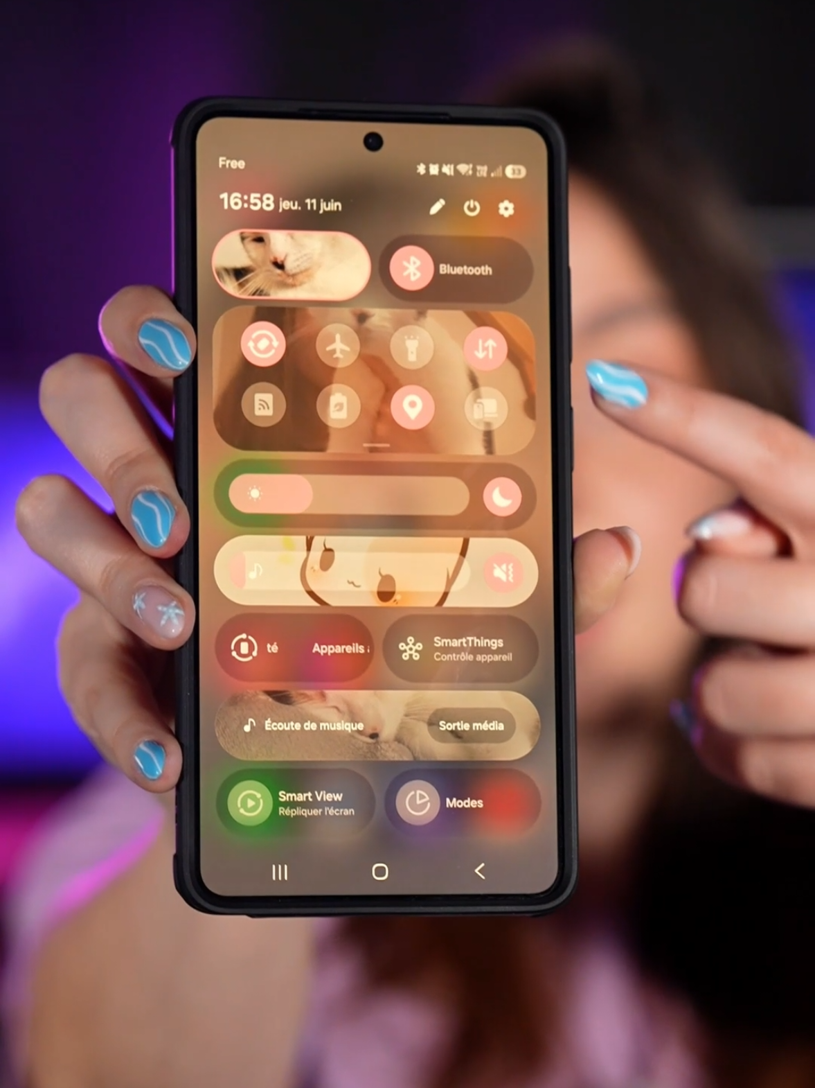 Comment personnaliser le grand panel de ton téléphone #astuce #astuces #tips #Samsung #android 