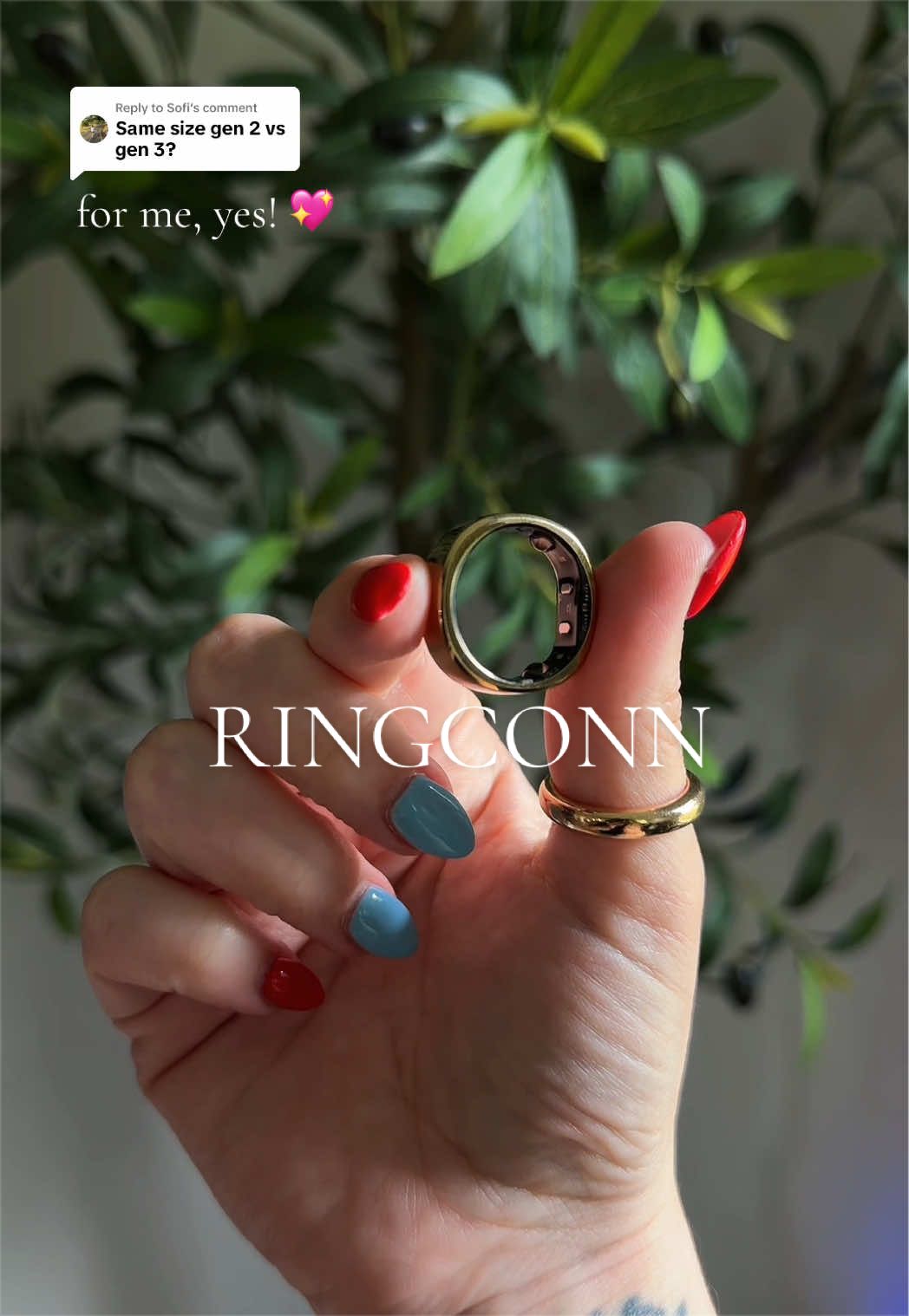 Replying to @Sofi my favorite more advanced wellness tracking smart ring  @RingConn Store #ringconn #smartring #wellnesstracker #healthylifestyle #dealsforyoudays 