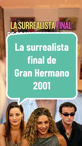 Tal día como hoy, pero de 2001, se celebró la gran final de la segunda edición de Gran Hermano. Sabrina se alzó con la victoria en una gala que nos dejó algunos de los momentos más surrealistas y recordados de la historia de la televisión. #salseo #granhermano #culturapopular #television 