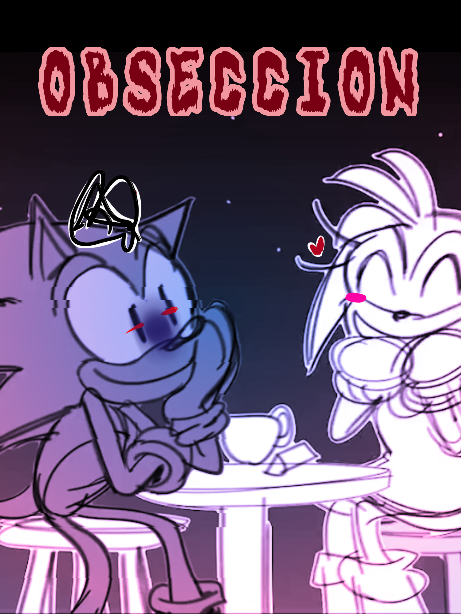 Sonic y Amy obseesion 🎆Comic Doblaje español latino 🩷  CREADORA DEL COMIC: @vkfindlay en twtter #amyrose #sonicthehedgehog #doblajelatino #comic #sonamy #humor #viral_video #foryou #lyrics