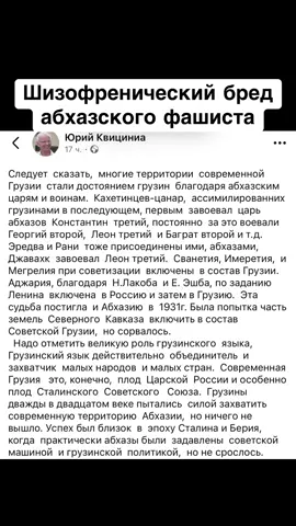 Шизофренический бред абхазского фашиста #сухуми #абхазияэтогрузия #абхазия #грузия #тбилиси 