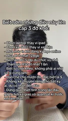 Kinh nghiệm khi lên cấp 3 #quangnham8 #tiktokgiaitri #funny #fyp #xuhuong 