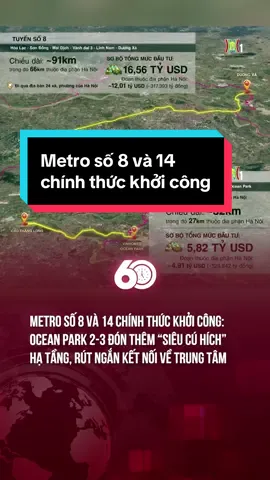 Metro số 8 và 14 chính thức khởi công Ocean City nơi đáng để ở nhất lúc này ❤️‍🔥❤️‍🔥❤️‍🔥#oceancity #xuhuong #hưngyen 