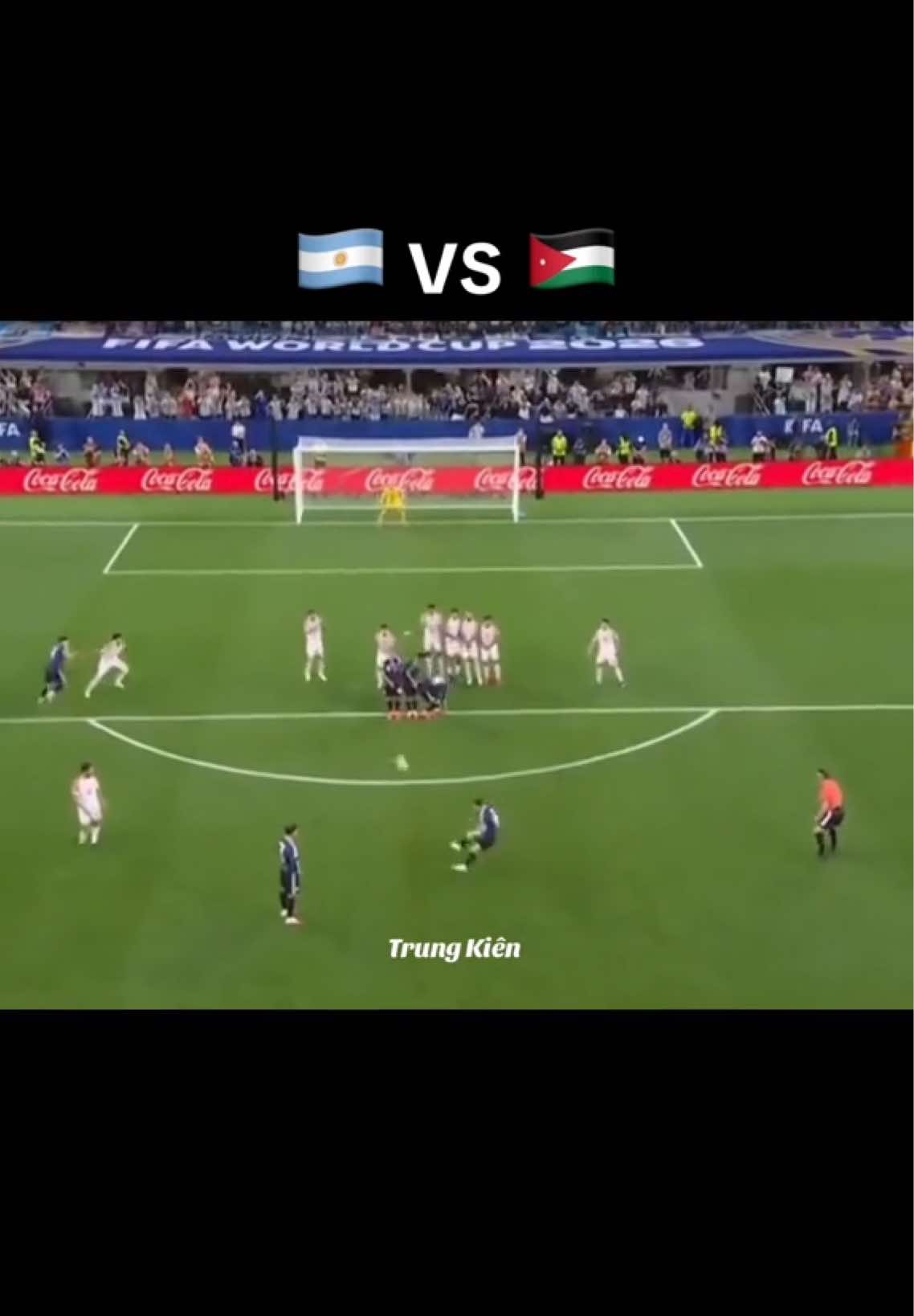 Highlights: Argentina 🇦🇷 vs Jordan 🇯🇴. +1 chiến thắng cho Argentina 🇦🇷 trước Jordan 🇯🇴.  1 chiến thắng quá thuyết phục và đăng cấp, với 2 pha đá phạt thành bàn ⚽️. Lionel Messi đã ghi được 1 bàn thắng để ấn định tỉ số 3-1 cho Argentina🔥. Như vậy hiện tại Messi vẫn đứng đầu danh sách ghi bàn với 6 bàn thắng. Tiến lên tiếp tục chiến thắng thôi nàooo 🔥🔥🔥 #lionelmessi #argentina #xuhuong #CapCut #fyp 