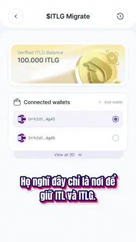 ITLX Wallet không chỉ để giữ token. Đây có thể là nơi Linkers bắt đầu nhìn thấy utility thật của ITL trong đời sống hằng ngày. #fyp #tiktok #foryou #ITLG #interlink