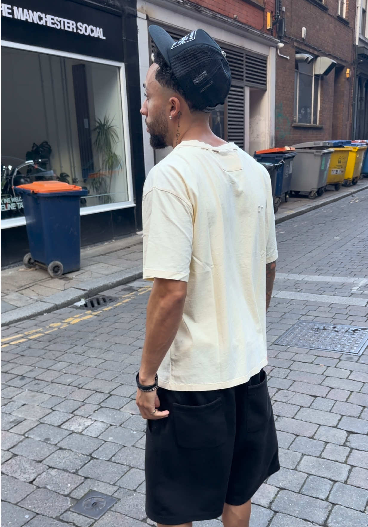 This is exactly how we expect our relaxed fitting tees to drop on our customers. Size down for the best fit. @Keebo K  #streetwear #fashiontiktok #outfitinspo #streetwearbrand 