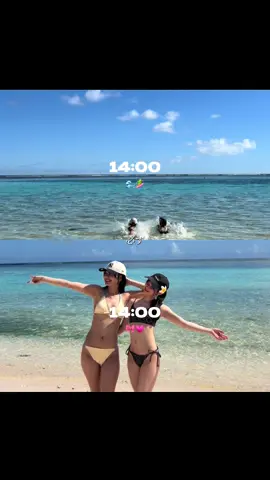 朝の透き通る青も、夕暮れに染まる海も、グアムの海はどの時間も美しかった🌊🌞画面越しでは伝えきれないくらい綺麗だったからみんなに行ってみて欲しい🇺🇸💕 #グアム旅行 #鈴木鈴木 #二人旅 #pr #tiktokpresents 