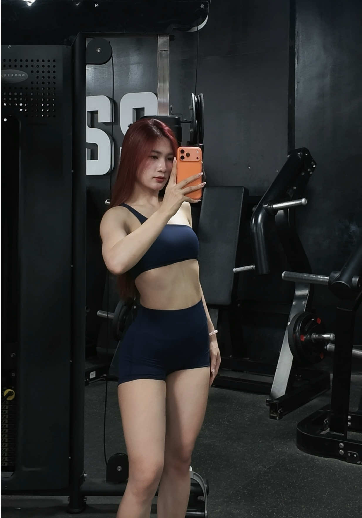 Trả lời @Nhung6996 set này chất đẹp- form đẹp dễ mặc mà lên dáng cháy lắm hai ơi #gym #gymgirl #emmeodotap #gymmotivation 