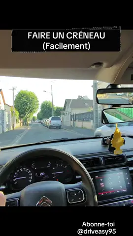 Faire un créneau facilement #permisdeconduire #autoecole #moniteurautoecole #pourtoi #permisb 