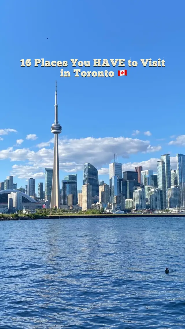 POV: You’re exploring Toronto and don’t want to miss the city’s most iconic spots. 🇨🇦✨ Save this list for your next adventure and tag your travel buddy! Which place is your favorite?  #toronto #VisitToronto #TorontoLife #TorontoSpots #ExploreToronto 