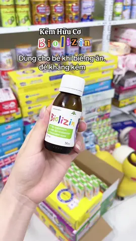 Trung bình 10 trẻ thì có 7 trẻ biê.ng ăn chậ m lớn do thiếu KẼM.Nên các mẹ nhớ theo dõi em bé nhà mình nhá #kẽm #biolizin #kembiolizin #mevabe #trend 