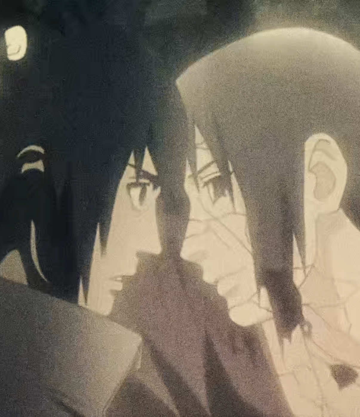 they’re kinda joel and ellie if you squint (i’m insane) #fyp #sasuke #itachi #noahkahan #fypシ  