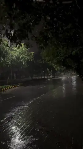 Rainy night  #rain #fyp 