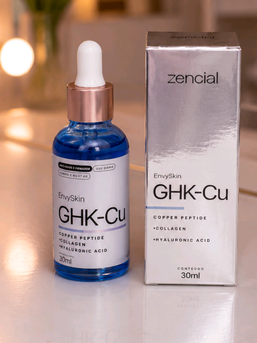 Peptideo de cobre GHK cobre o colágeno das famosas #peptideo #ghk #ghkcu #peptideodecobre 