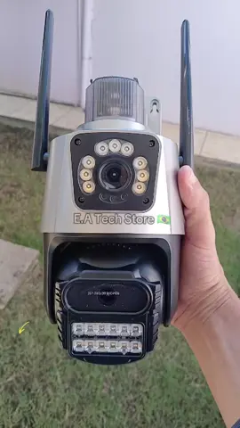 câmera de Segurança 360º LENTE DUPLA Wi-Fi 4k prova d'água sirene policial  🚨 Muita gente só percebe a importância de uma câmera depois que acontece algo... 👀 Essa câmera Wi-Fi 4K com lente dupla monitora sua casa 24h pelo celular. ✅ Imagem colorida até no escuro  ✅ Rotação 360°  ✅ Áudio bidirecional  ✅ Alerta de movimento  ✅ Acesso remoto pelo celular 🔥 Promoção por tempo limitado! 💬 Comente 