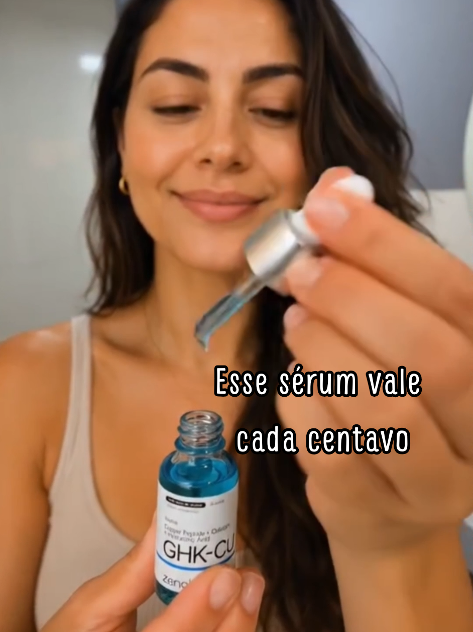 Você já ouviu falar do GHK-Cu? 💙 Esse sérum da Zencial combina GHK-Cu (peptídeo de cobre), ácido hialurônico e colágeno, uma combinação desenvolvida para hidratar profundamente a pele, melhorar a aparência da firmeza, deixar a pele com mais viço e ajudar a suavizar a aparência de linhas finas com o uso contínuo. A textura é leve, absorve rapidamente e pode ser incluída na rotina de skincare para quem busca uma pele com aparência mais saudável e bem cuidada. #serum #skincare #tiktokshopbrasil 