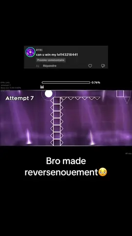 Reversenouement in Geometry dash #geometrydash #extremedemongeometrydash #gd #denouement 
