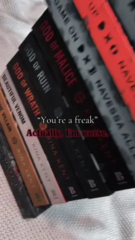 I love a good rom-com, but I will always be a dark romance girly.❤️‍🔥📚 #fypシ #darkromancebooks #edgeofdarknesstrilogy #legacyofgods #hauntingadeline 