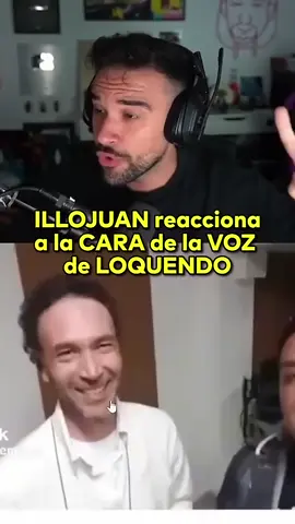 🤣 ILLOJUAN reacciona a la CARA de la VOZ de LOQUENDO #illojuan #twitch #fyp #parati #loquendo 