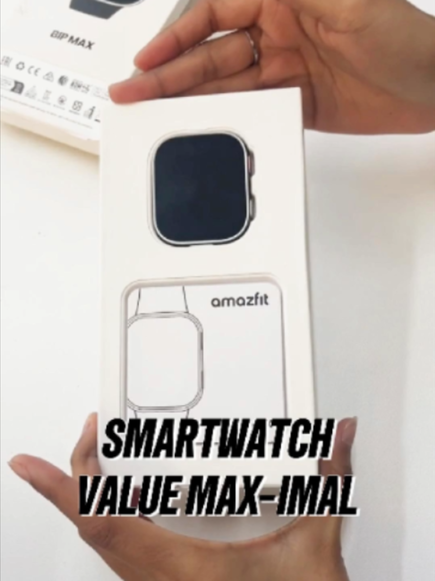 Amazfit Bip Max Smartwatch baru dari Amazfit dengan layar besar super lega! Dapatkan sekarang di GeekyTech! #amazfit #amazfitbipmax #smartwatch #jualsmartwatch