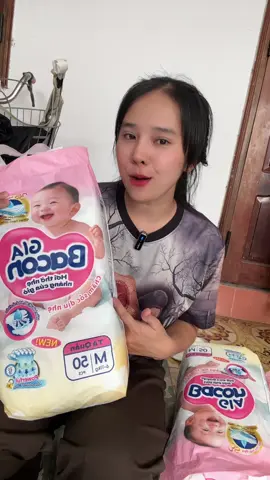 Tã Quần Full Size M-4XL GIABACON siêu mỏng thấm hút tốt khóa ẩm nhanh chóng chóng trang hiệu quả có size 6-25kg #quyenquyen_me3dua #xuhuong #taquangiabacon #giabacon 