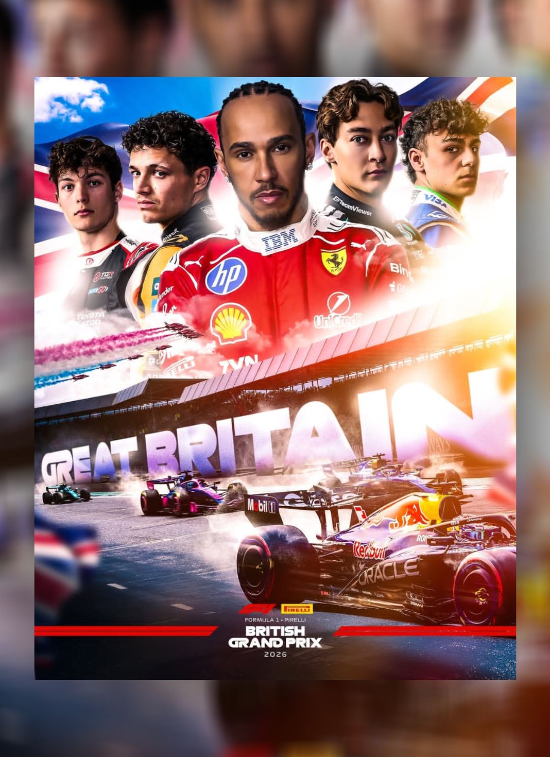 It's race week at Silverstone! 🔥🔥🇬🇧🇬🇧🇬🇧 Kita kembali ke Silverstone! Formula 1 akan melanjutkan ronde kesembilan musim ini di Sirkuit Silverstone, Northamptonshire, Inggris Raya. Sedikit fakta menarik, sirkuit ini dulunya merupakan pangkalan Angkatan Udara Britania Raya pada masa Perang Dunia II, yang kemudian diubah menjadi sirkuit legendaris yang kita kenal sekarang. Silverstone juga merupakan sirkuit pertama dalam sejarah yang menggelar Kejuaraan Dunia Formula 1. Kira-kira siapa yang bakal jadi pemenang di sirkuit legendaris kali ini? 🤔🤔 Maka dari itu, jangan lupa tonton Formula 1 Pirelli British Grand Prix 2026™ pada 3–5 Juli 2026, LIVE di beIN SPORTS dan Vidio! (tersedia untuk wilayah Asia Tenggara) #F1 #UnitedKingdom #Motorsport #Racing #FYPシ゚Viral CR Preset: @Yanzn`Template  📸: f1experiences, f1, gridboxindonesia (Instagram)