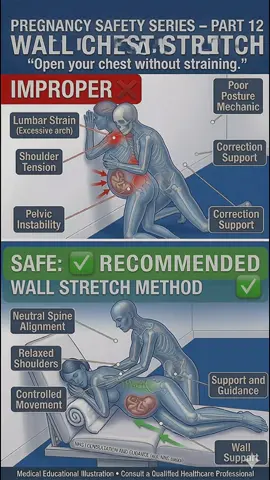 *UK 🇬🇧 MUMS WATCH THIS 😱❌🥹😭🫵*  *MAMAS DON'T BE DOING THIS 😭😭*  If you’re pregnant 🤰 and standing like the RED one… *STOP RIGHT NOW 🚨🚨*  I wish someone had pinned me to a wall at 30 weeks 😭😭  Because NO ONE checks your posture in antenatal class 😳🙈 They just say “stand tall” and that’s it.  *🖼️ LOOK AT THIS MAMAS 👇👇*  *🚨 RED = IMPROPER POSTURE = DANGER 🚨🚨*  *❌ DON’T BE DOING THIS PREGNANT ❌❌*  🙅‍♀️ *Rounded Shoulders + Forward Head + Excessive Back Arch* 🙅‍♀️  😰 That slouched chest = Neck pain, upper back strain, pelvis tilted, and you look knackered  😵‍💫 It can cause: excruciating back pain, neck pain, headaches, and your bump feels heavier  💔 Your NHS physio 👩‍⚕️🇬🇧 would say *
