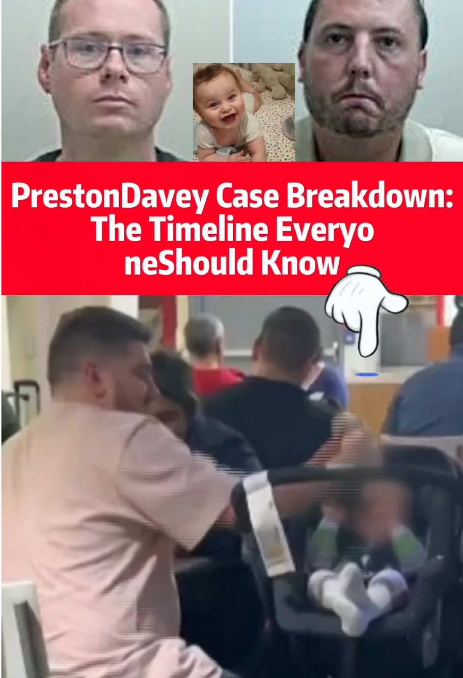 Thirteen-month-old Preston Davey was adopted in 2023 by Jamie Varley and his partner John McGowan-Fazakerlev. On 6/18/26 Jamie Varlev was handed a life sentence for the m*rder and SA and john McGowan-Fazakerley was found guilty of allowing the passing of a child, two counts of child cr***ty and one count of the SA of a child sentenced to 25 years. . . . #prestondavey #jamievarley #johnmcgowanfazakerley #truecrime #crimetok
