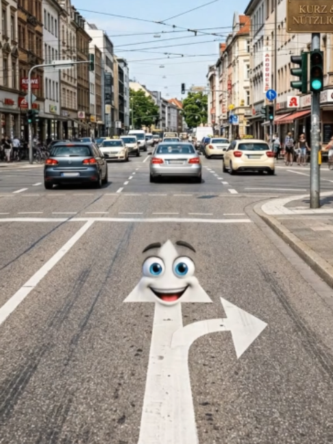 Kennst du diese Fahrbahnmarkierungen? 🚗 Linien, Pfeile & Sperrflächen einfach erklärt! #KurzUndNützlich #Fahrbahnmarkierungen #Verkehrsregeln #Verkehrsschilder #Straßenverkehr #Führerschein #Fahrschule #Autofahren #Haltlinie #Sperrfläche #Baustelle #GelbeMarkierung #Richtungspfeile #Verkehrstipps #Deutschland #Wissen #Alltagswissen #ReelsDeutschland #TikTokDeutschland #ShortsDeutschland