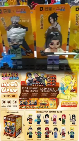 hộp mù lắp ráp naruto #meotrend #hopmulaprap #blindbox #naruto #mohinh  