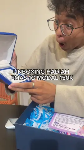 beneran dateng hadiah nya! #emas 