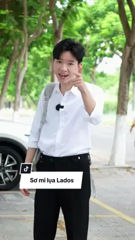 Sơ mi lụa Lados chắc nhìu ae biết r nè #outfit #minhsieu #lados 