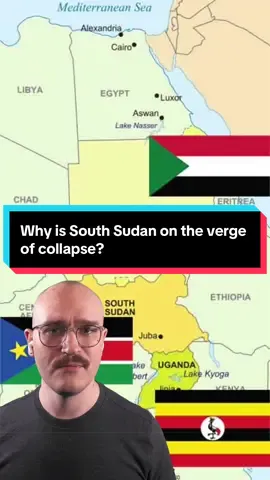 Why is South Sudan on the verge of collapse? #geopolitics #southsudan #africa #History #LearnOnTikTok 
