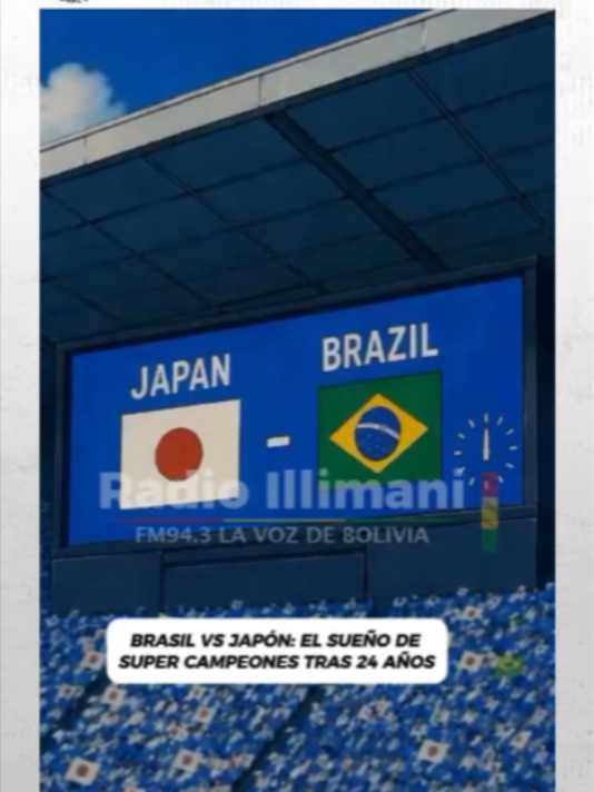 BRASIL VS JAPÓN: EL SUEÑO DE SUPER CAMPEONES TRAS 24 AÑOS Después de 24 años, el partido que millones imaginaron gracias a la icónica serie Super Campeones finalmente se hará realidad: Brasil y Japón se enfrentarán en un duelo histórico que trasciende la cancha y revive la magia de una promesa hecha hace décadas. Un choque que no solo emociona a los fanáticos del fútbol, sino también a quienes crecieron soñando con Oliver Atom y compañía. #mundo #viral #brasil #japón #supercampeones #mundial2026 #RadioIllimani 🎙️ Radio Illimani 🇧🇴